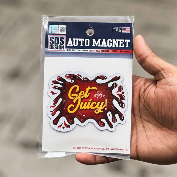 Get Juicy Auto Magnet (2"x3.5")